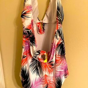 Beach Body One Piece Swimsuit in Tropical Colors